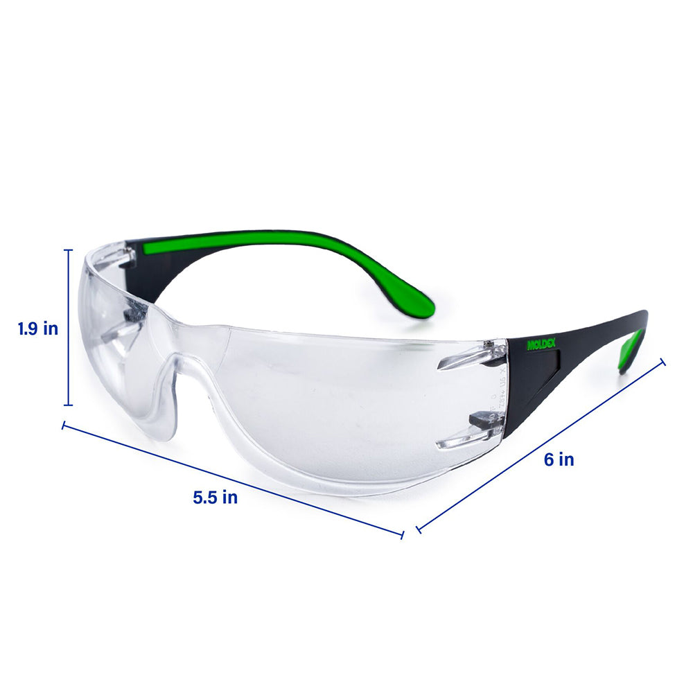 Moldex Adapt Anti-Fog Safety Glasses with Overmold
