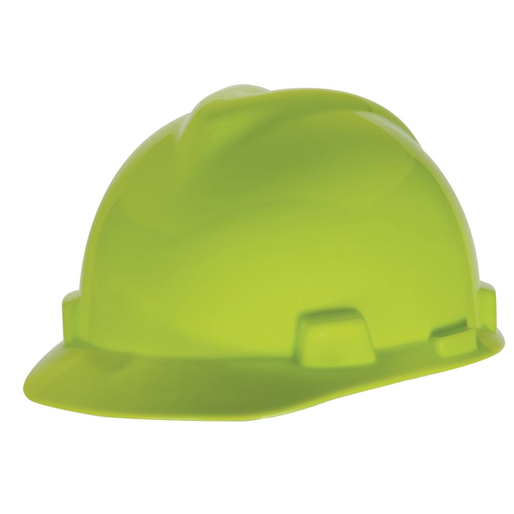 MSA V-Gard® Slotted Cap Style Hard Hat with Gloss Finish