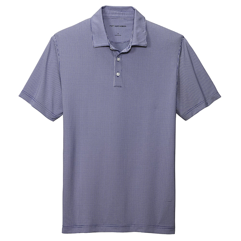 Port Authority K646 Gingham Performance Polo Shirt