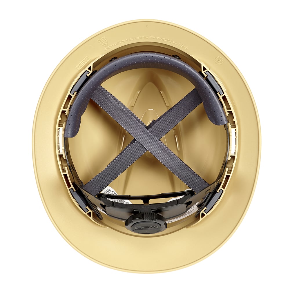 MSA - VGARD500FBNV V - Gard® 500 Non - Vented Full Brim Hard Hat - Gorvex.com