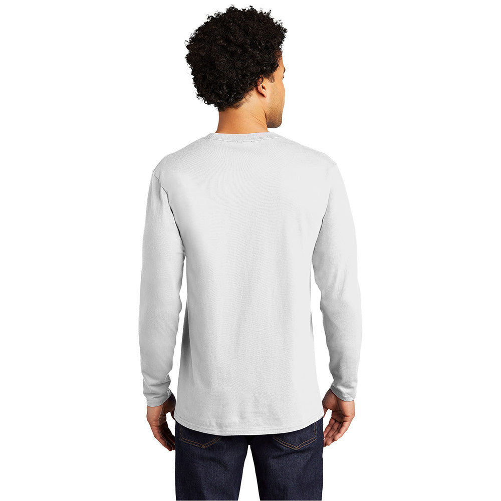 Port & Company PC600LS Combed Ring Spun Long Sleeve Bouncer Tee - Gorvex.com