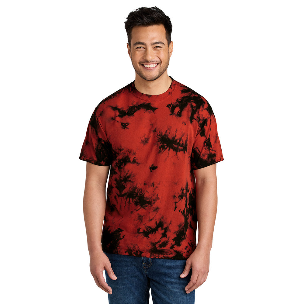 Port & Company PC145 100% Cotton Crystal Tie Dye T-Shirt - Gorvex.com
