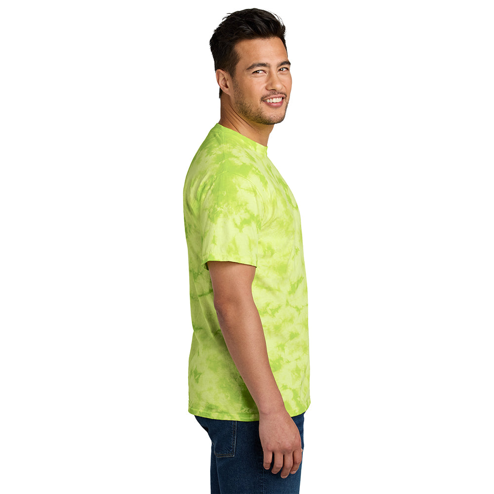 Port & Company PC145 100% Cotton Crystal Tie Dye T-Shirt - Gorvex.com