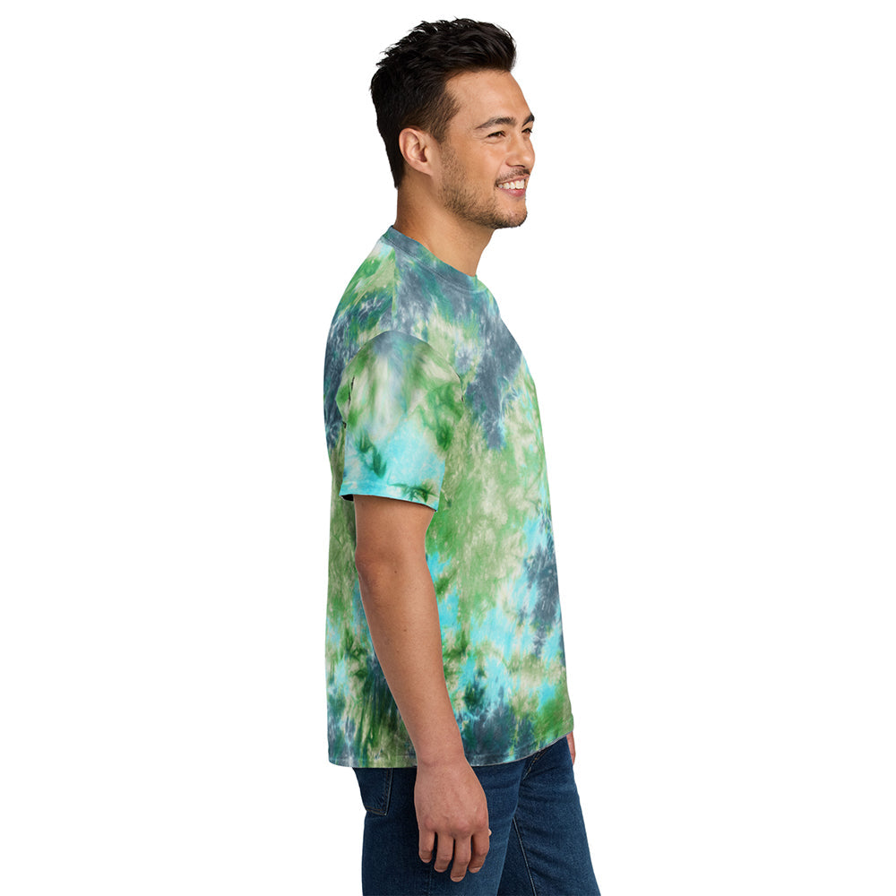 Port & Company PC145 100% Cotton Crystal Tie Dye T-Shirt - Gorvex.com