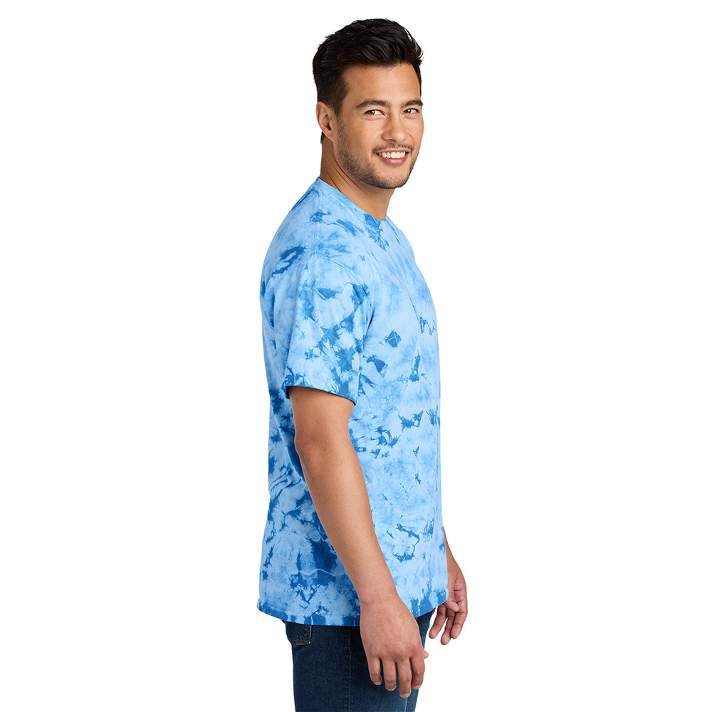 Port & Company PC145 100% Cotton Crystal Tie Dye T-Shirt - Gorvex.com