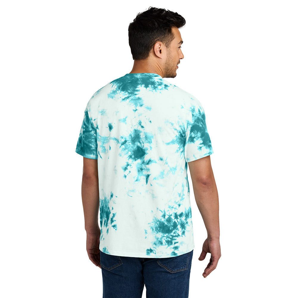Port & Company PC145 100% Cotton Crystal Tie Dye T-Shirt - Gorvex.com