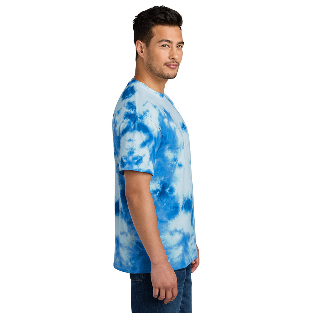 Port & Company PC145 100% Cotton Crystal Tie Dye T-Shirt - Gorvex.com