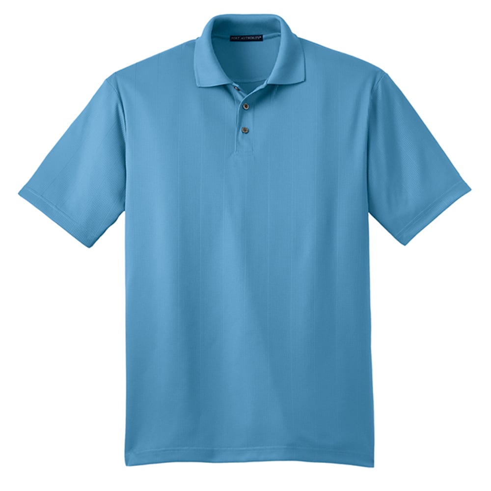 Port Authority K528 Fine Jacquard Short Sleeve Performance Polo Shirt - Gorvex.com