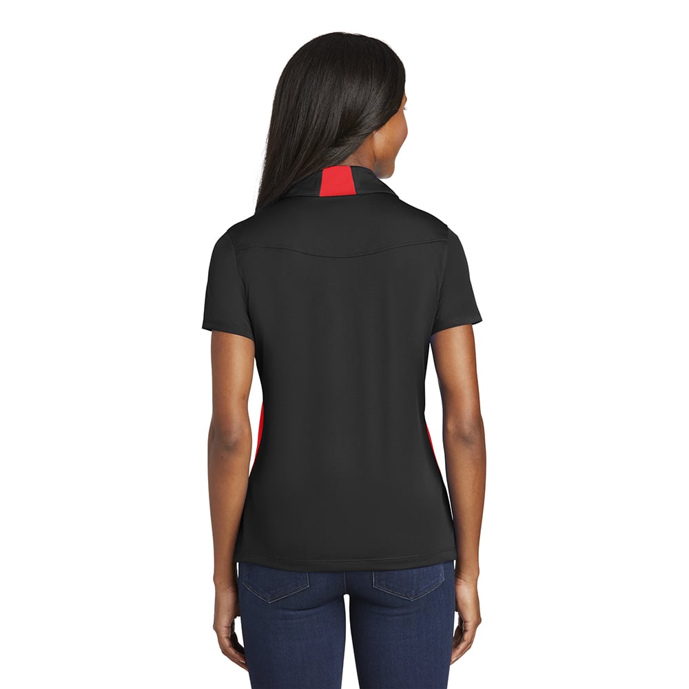 Sport - Tek LST655 Sport - Wick Women's Side Blocked Micropique Polo - Gorvex.com