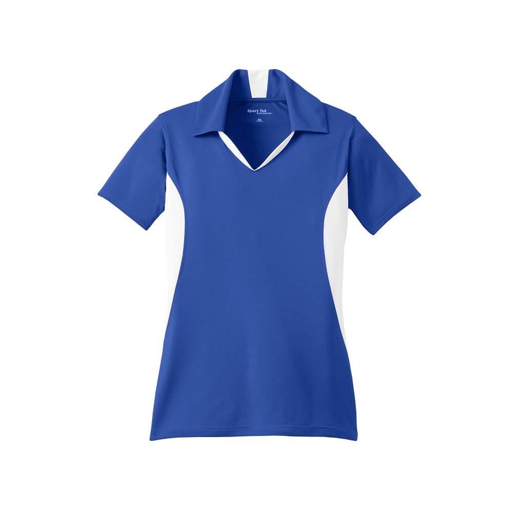 Sport - Tek LST655 Sport - Wick Women's Side Blocked Micropique Polo - Gorvex.com