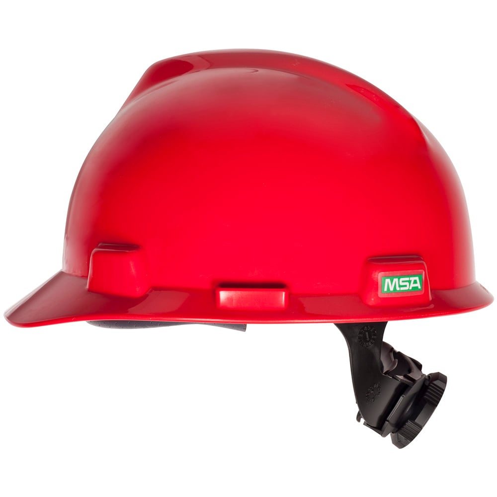 MSA V-Gard® Slotted Cap Style Hard Hat with Gloss Finish