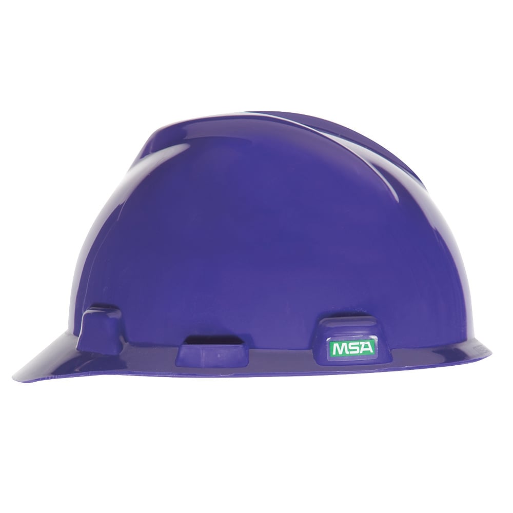 MSA V-Gard® Slotted Cap Style Hard Hat with Gloss Finish