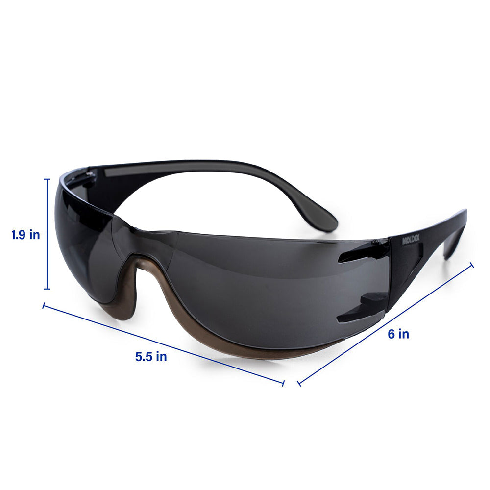 Moldex Adapt Anti-Fog Safety Glasses with Overmold