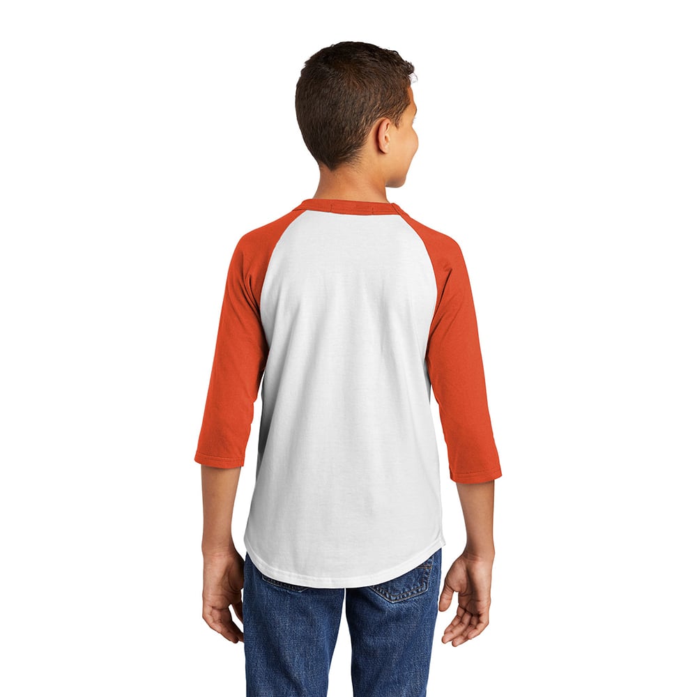 Sport - Tek YT200 Youth Colorblock Quarter Sleeve Raglan Jersey - Gorvex.com