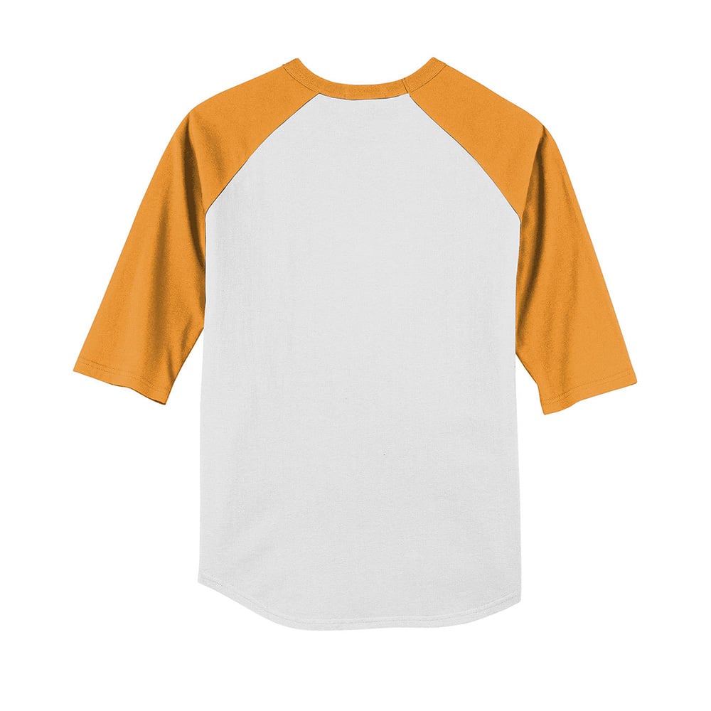 Sport - Tek YT200 Youth Colorblock Quarter Sleeve Raglan Jersey - Gorvex.com