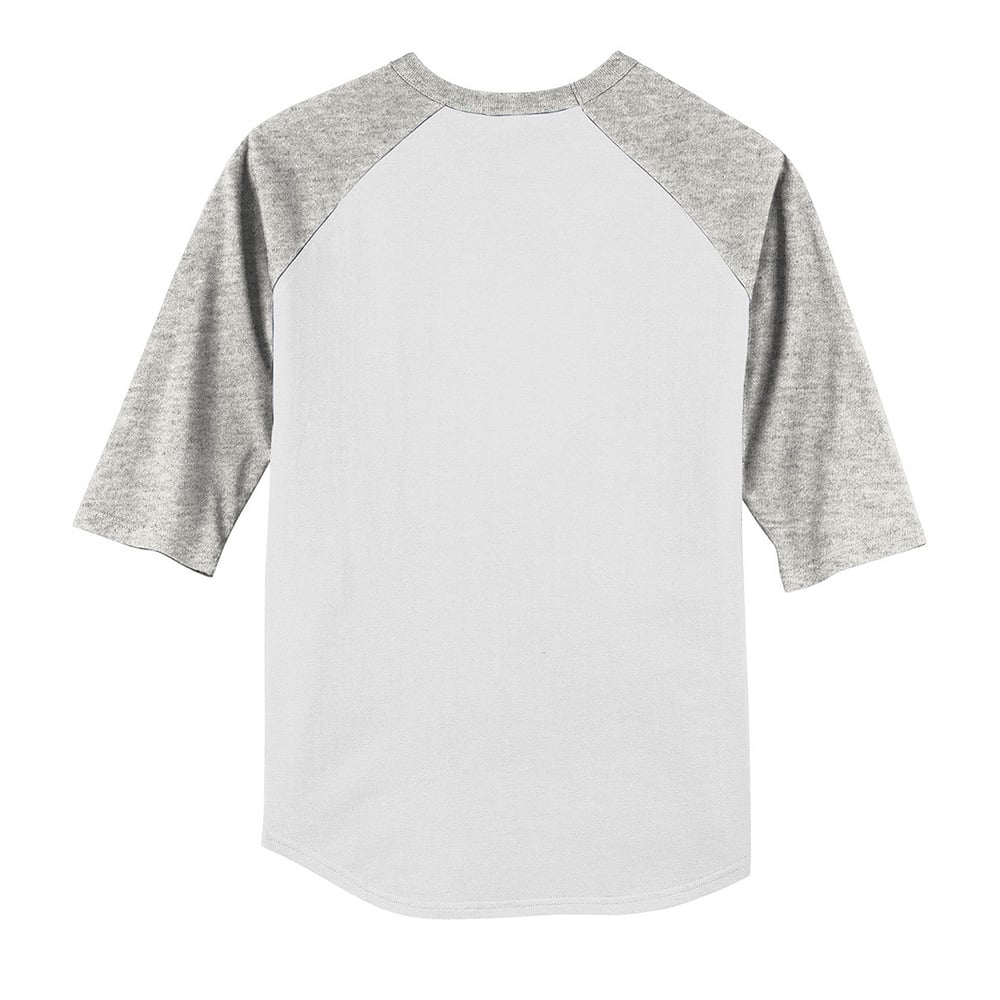 Sport - Tek YT200 Youth Colorblock Quarter Sleeve Raglan Jersey - Gorvex.com