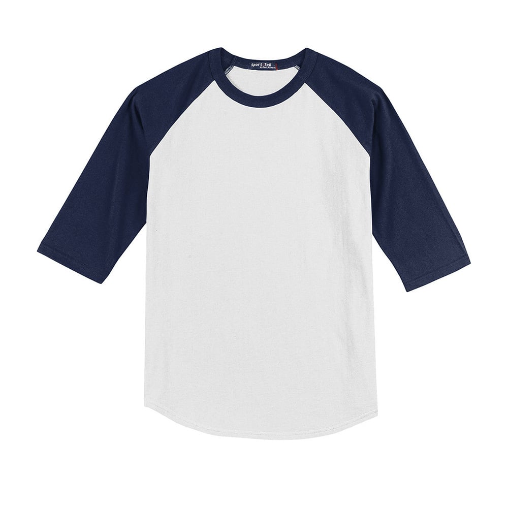 Sport - Tek YT200 Youth Colorblock Quarter Sleeve Raglan Jersey - Gorvex.com