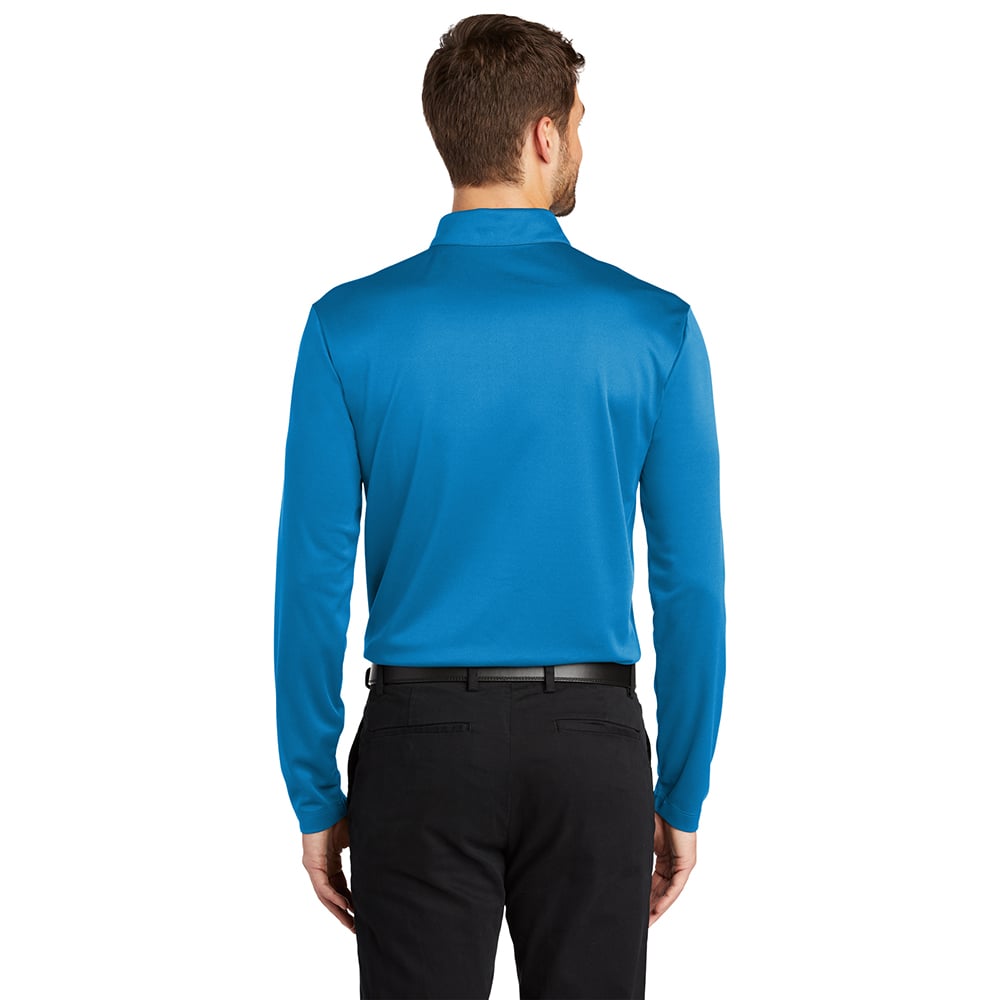 Port Authority K540LS Silk Touch Long Sleeve Performance Polo Shirt - Gorvex.com
