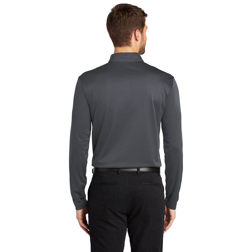 Port Authority K540LS Silk Touch Long Sleeve Performance Polo Shirt - Gorvex.com