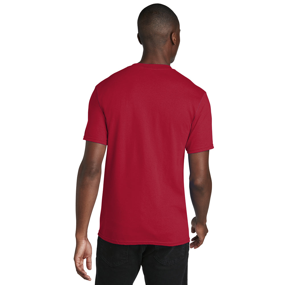 Port & Company PC54V 100% Cotton V - Neck T-Shirt - Gorvex.com