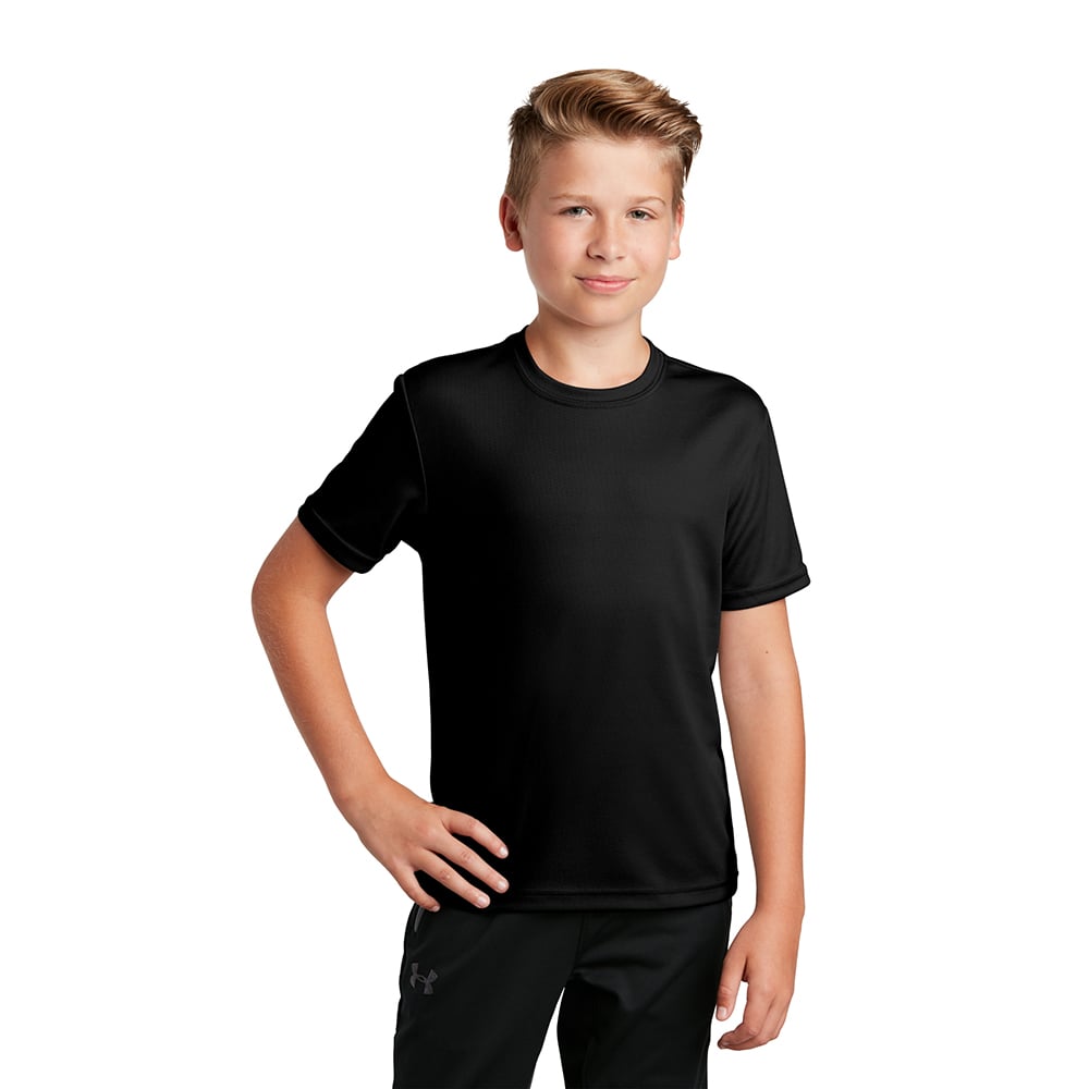 Sport - Tek YST340 Youth PosiCharge RacerMesh T-Shirt with Drop Sleeve - Gorvex.com