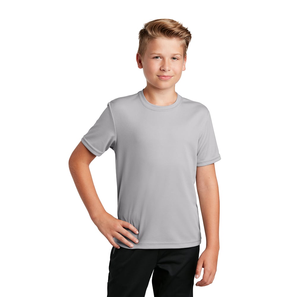 Sport - Tek YST340 Youth PosiCharge RacerMesh T-Shirt with Drop Sleeve - Gorvex.com