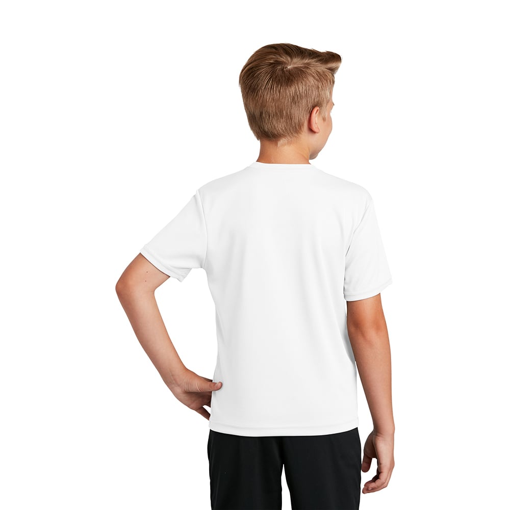 Sport - Tek YST340 Youth PosiCharge RacerMesh T-Shirt with Drop Sleeve - Gorvex.com