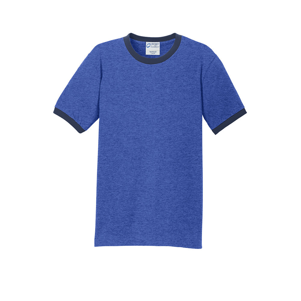 Port & Company PC54R 100% Cotton Classic Ringer T-Shirt - Gorvex.com
