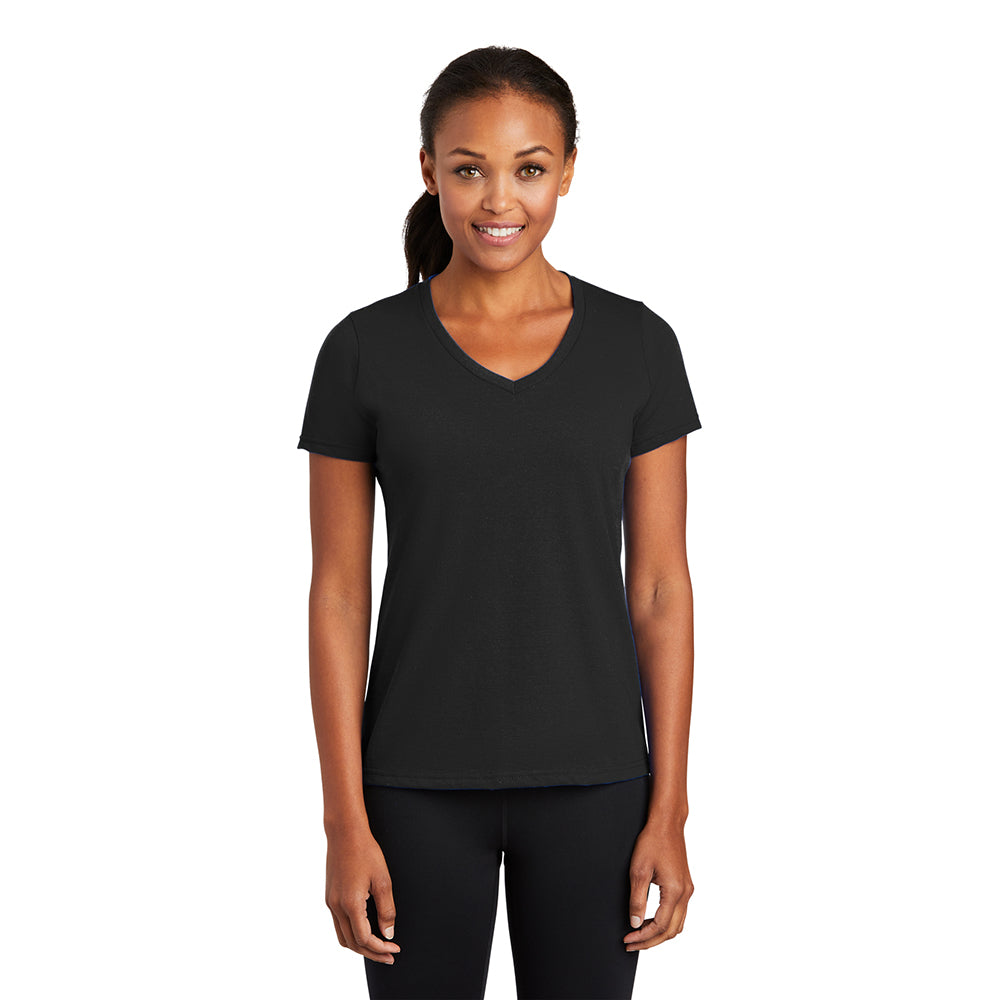 Port & Company LPC381V Women's Performance Blend V - Neck T-Shirt - Gorvex.com