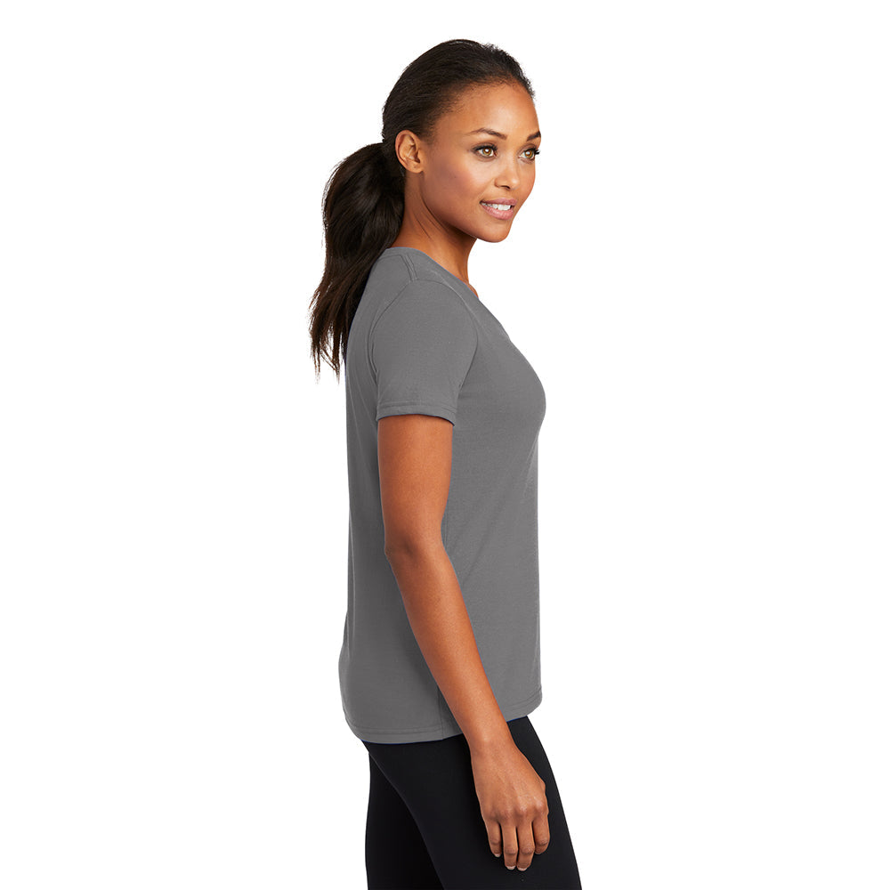 Port & Company LPC381V Women's Performance Blend V - Neck T-Shirt - Gorvex.com