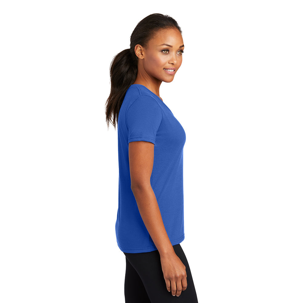 Port & Company LPC381V Women's Performance Blend V - Neck T-Shirt - Gorvex.com