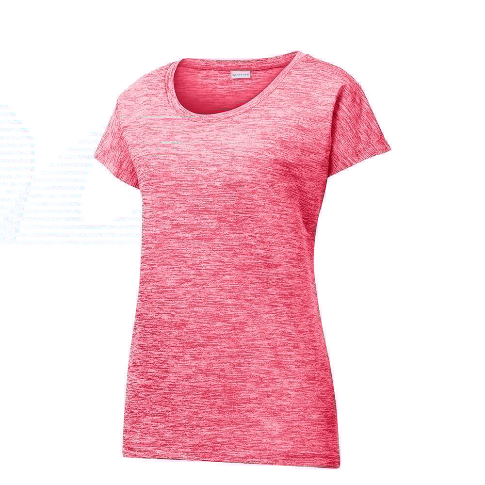 Sport - Tek LST390 PosiCharge Women's Heather Dolman Sleeve Tee - Gorvex.com