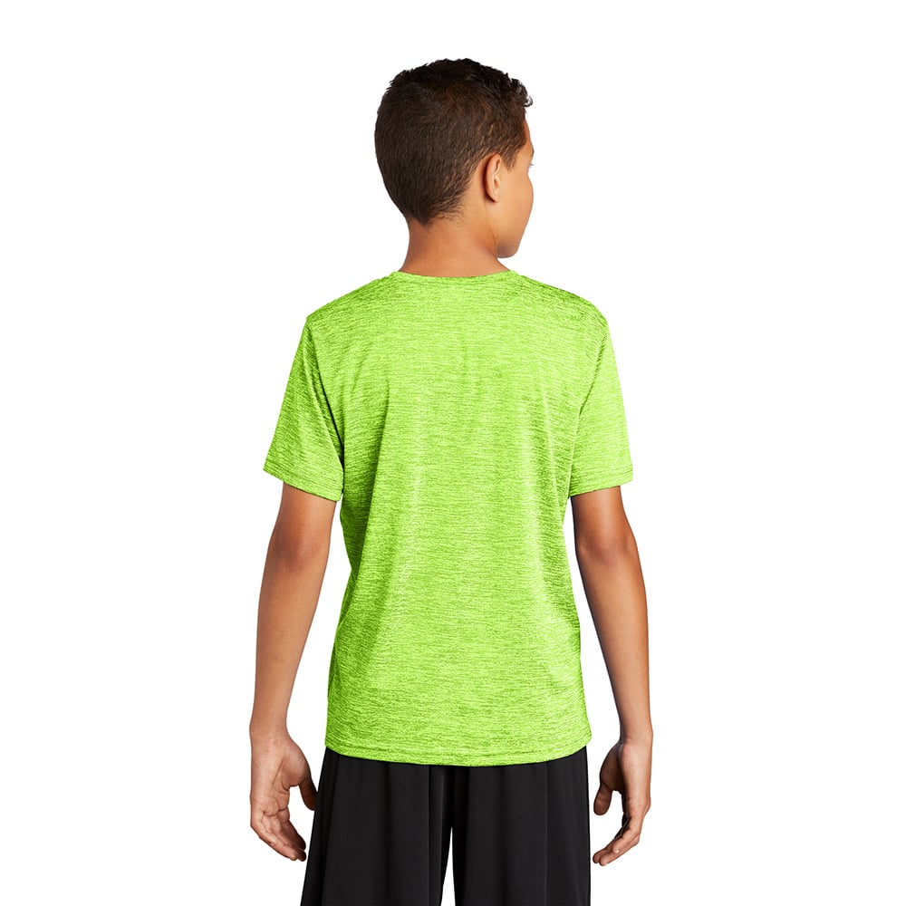Sport - Tek YST390 Youth PosiCharge Electric Heather T-Shirt - Gorvex.com