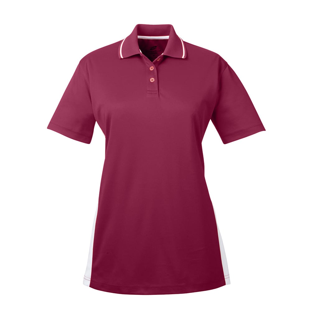 UltraClub Cool & Dry 8406L Ladies' Sport Two-Tone Polo
