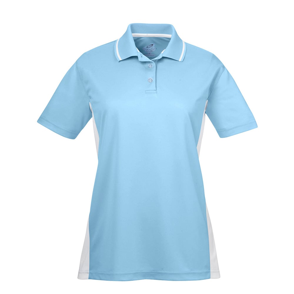 UltraClub Cool & Dry 8406L Ladies' Sport Two-Tone Polo