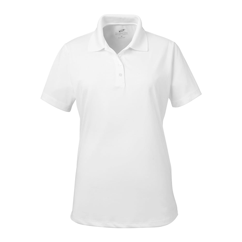 UltraClub Cool & Dry 8610L Ladies' Elite Performance Interlock Polo - Gorvex.com
