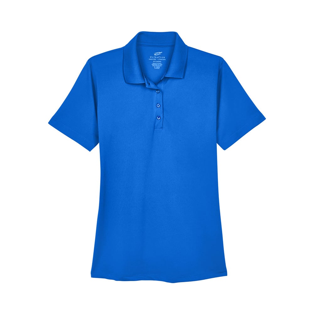 UltraClub Cool & Dry 8610L Ladies' Elite Performance Interlock Polo - Gorvex.com
