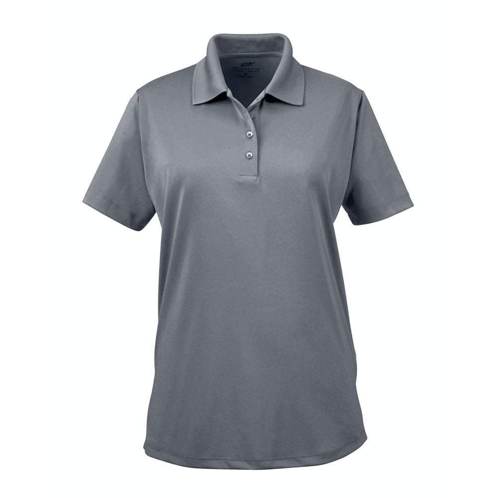 UltraClub Cool & Dry 8610L Ladies' Elite Performance Interlock Polo - Gorvex.com