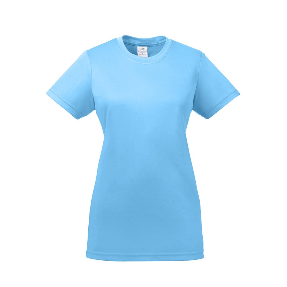 UltraClub Cool & Dry 8620L Ladies' Basic Performance T-Shirt - Gorvex.com