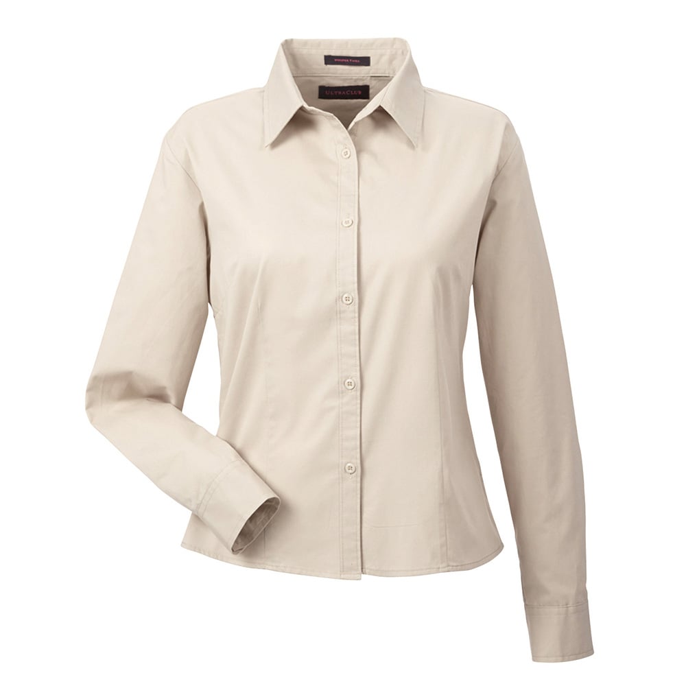 UltraClub 8976 Ladies' Whisper Twill Shirt - Gorvex.com