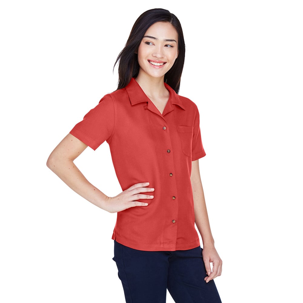 UltraClub 8981 Ladies' Cabana Breeze Camp Shirt - Gorvex.com
