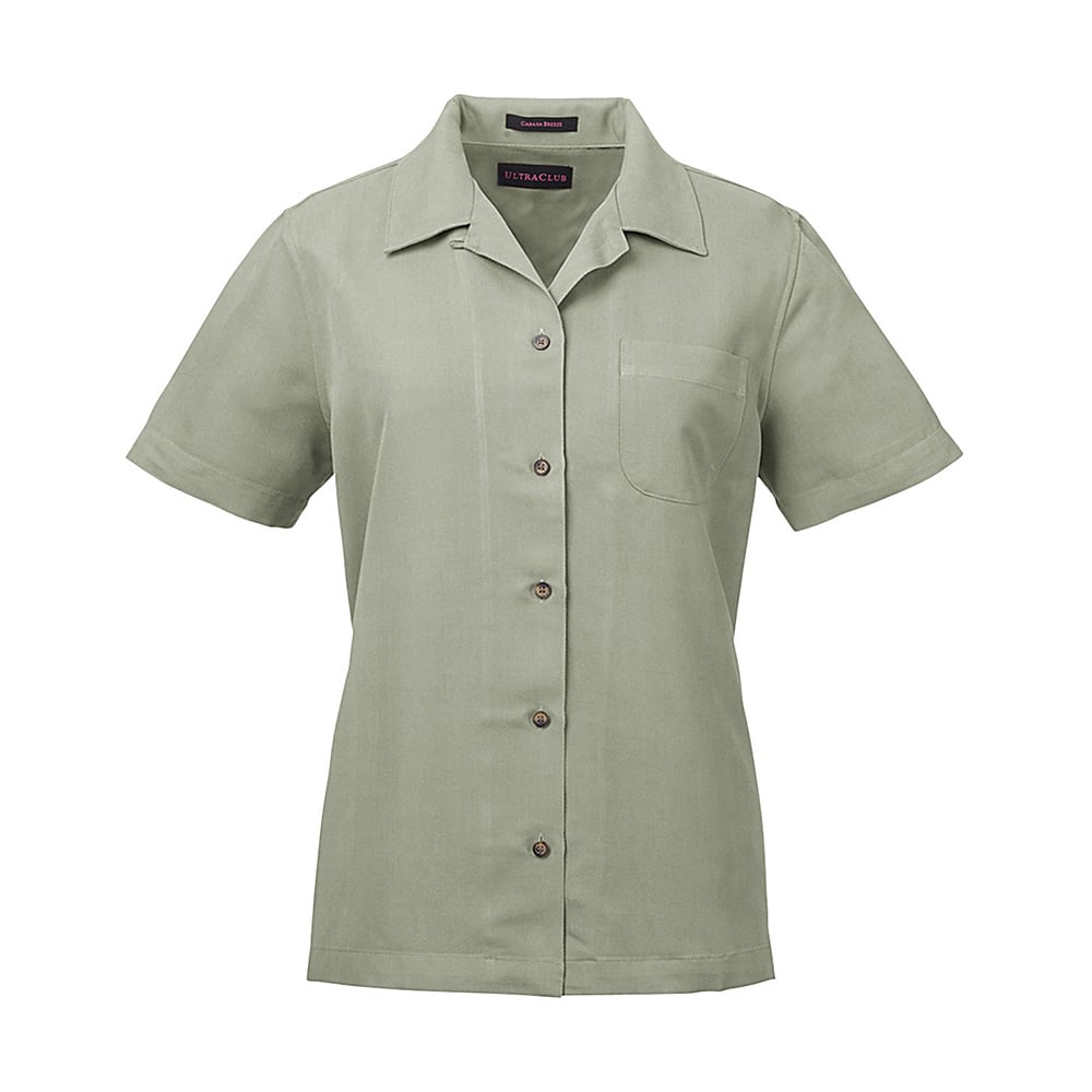UltraClub 8981 Ladies' Cabana Breeze Camp Shirt - Gorvex.com