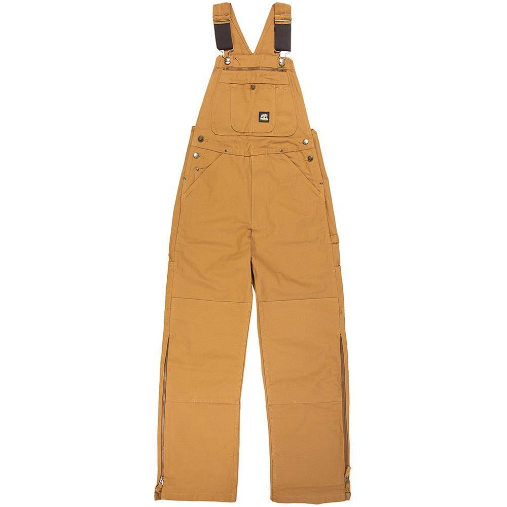 Berne B1067 Men's Slab Unlined Duck Bib Overall - Gorvex.com