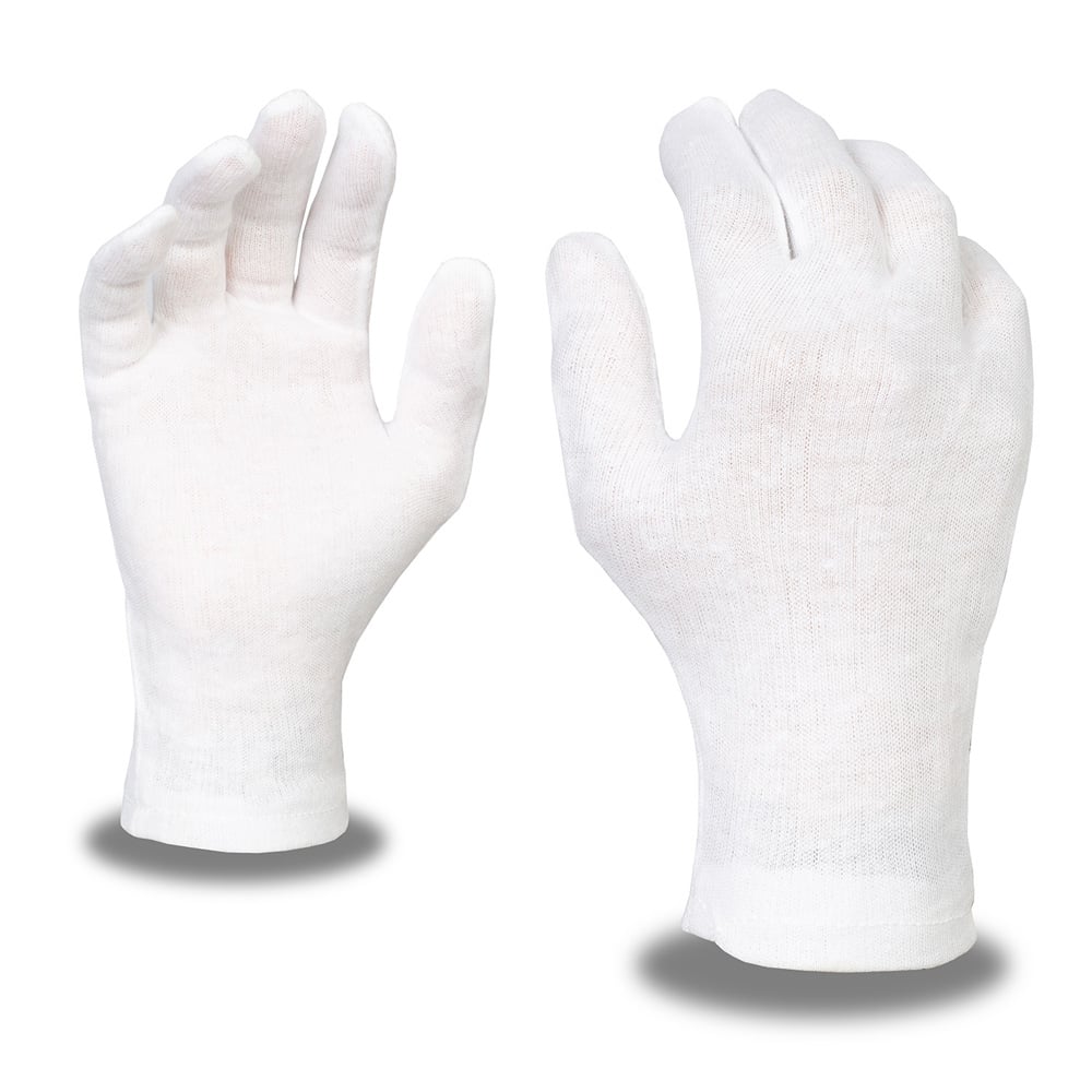 Cordova 1130 Heavyweight Poly/Cotton Lisle Glove with Hemmed Cuff, 1 dozen (12 pairs) - Gorvex.com