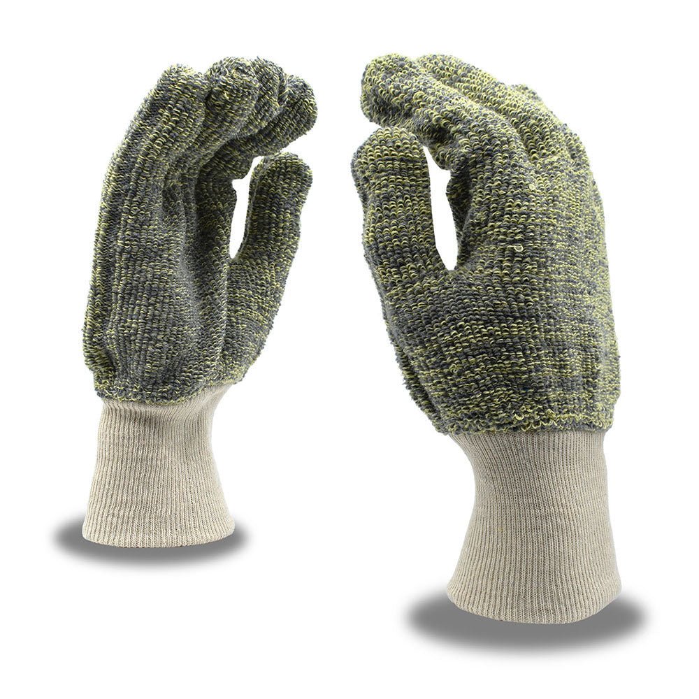Cordova 3040 24 - ounce Aramid/Cotton Terry Glove with Knit Wrist, 1 dozen (12 pairs) - Gorvex.com