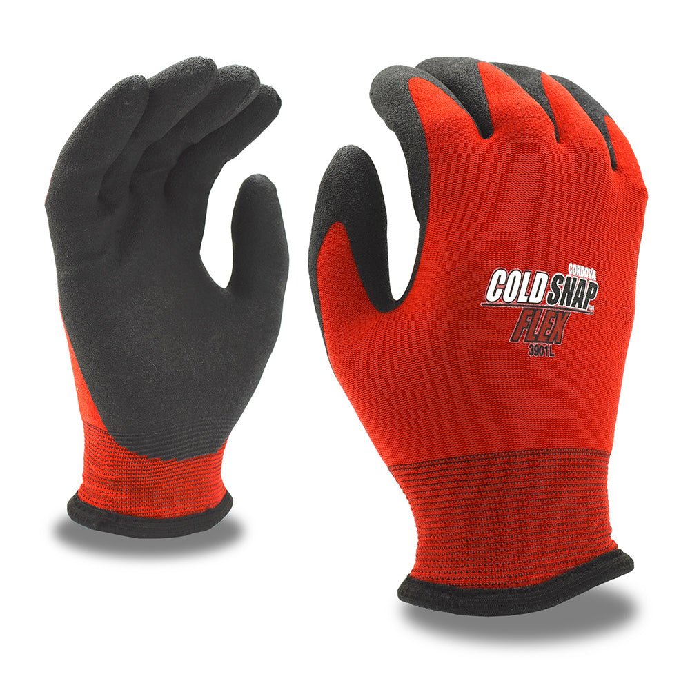 Cordova Cold Snap Flex™ Nylon/Acrylic Gloves with PVC Palm Coating, 1 dozen (12 pairs) - Gorvex.com