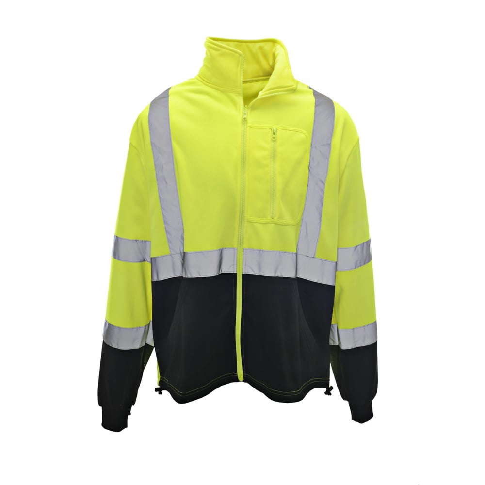 Cordova COR - BRITE® Class 3 Polyester Fleece Sweatshirt with Detachable Hood - Gorvex.com
