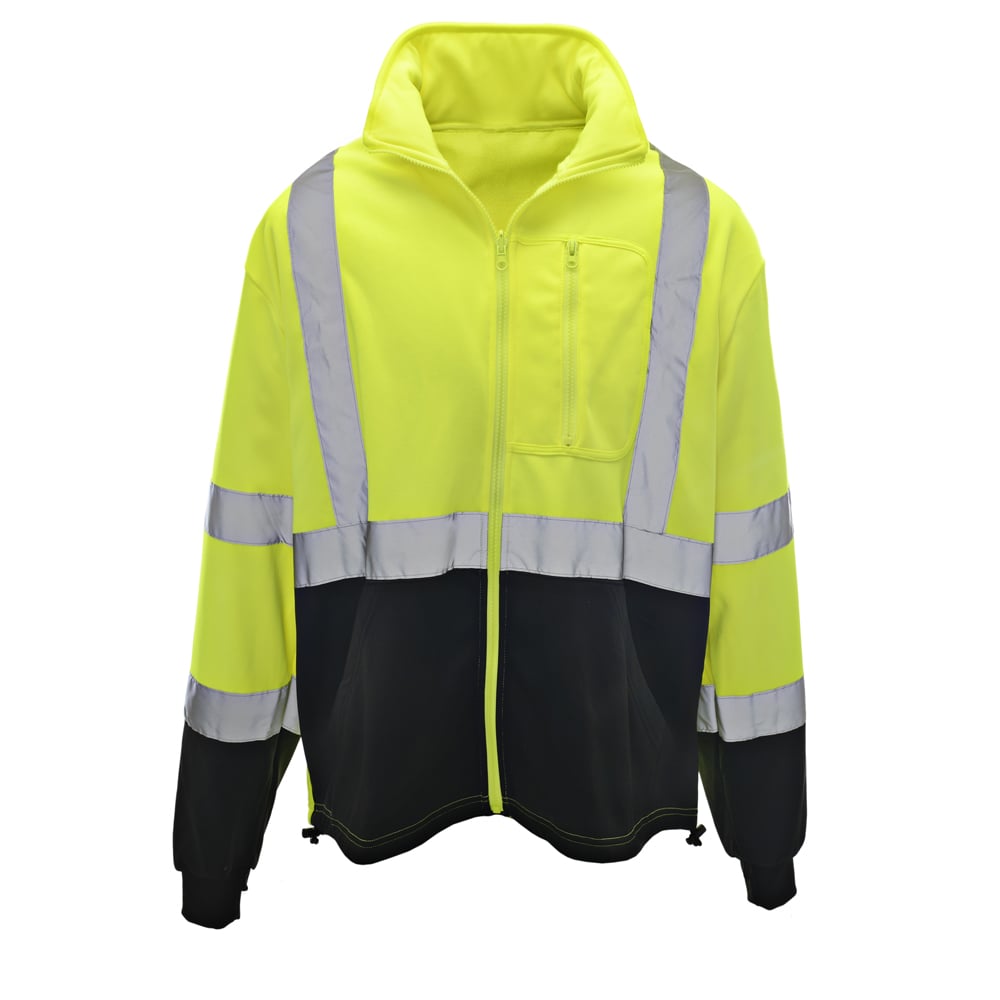Cordova COR - BRITE® Class 3 Polyester Fleece Sweatshirt with Detachable Hood - Gorvex.com
