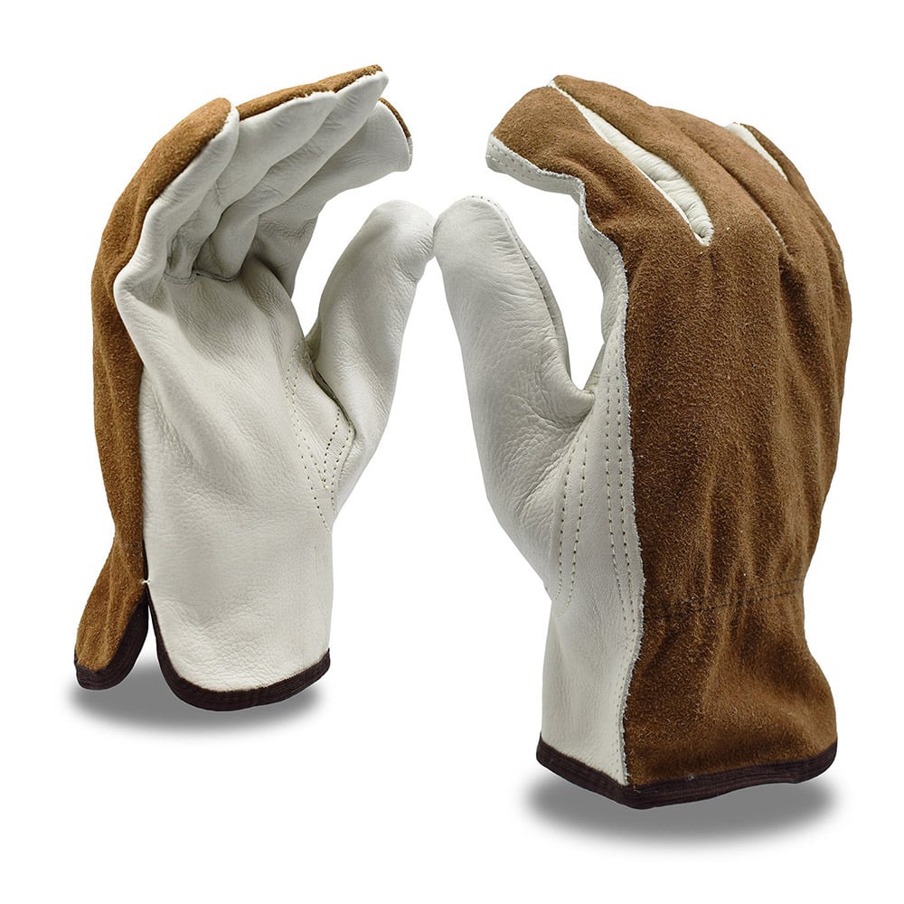 Cordova Cowhide Drivers Glove with Split Leather Back + Kevlar Stitched, 1 dozen (12 pairs) - Gorvex.com