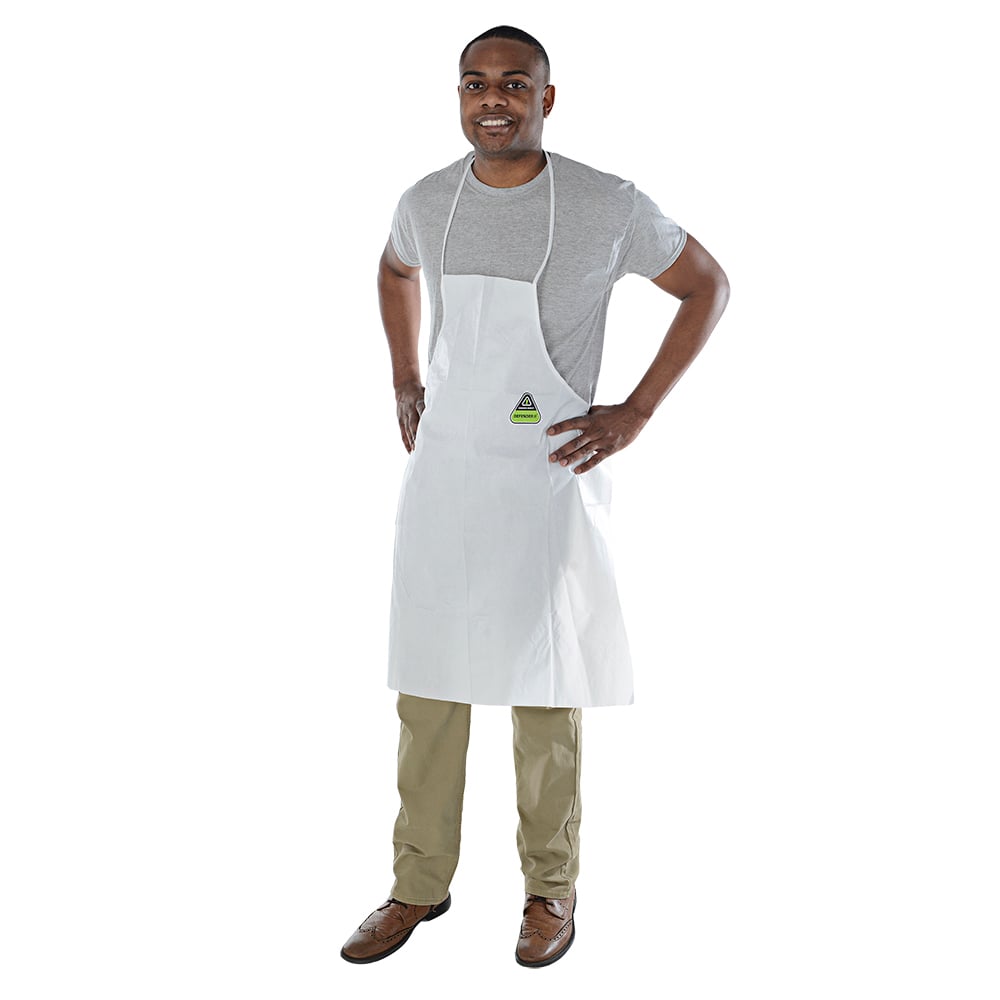 Cordova DEFENDER II™ Microporous Apron with Attached Ties, 1 case (100 pieces) - Gorvex.com